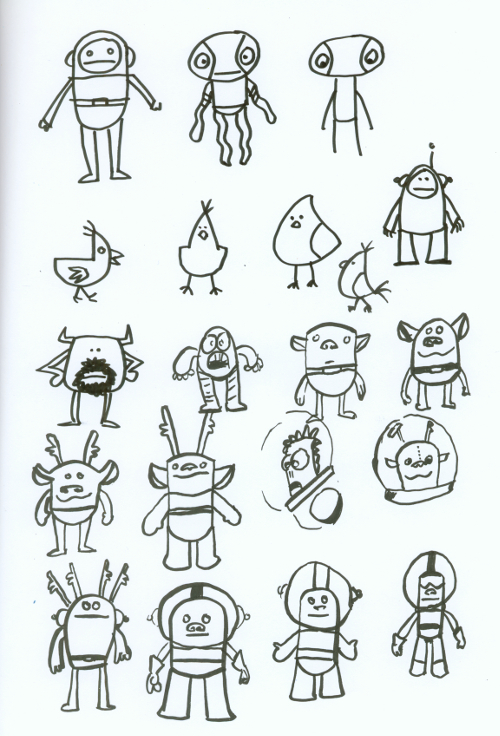 prep sketch monsters 004