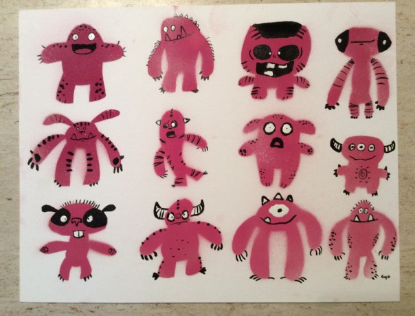 monster group pink001
