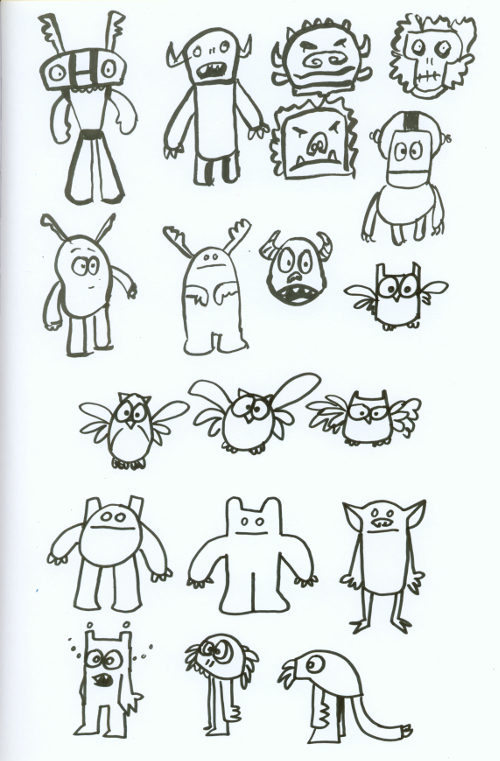 prep sketch monsters 003