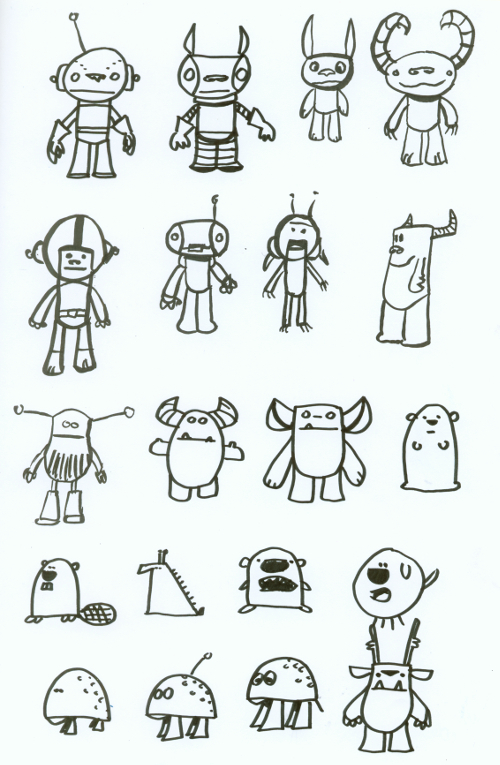 prep sketch monsters 006